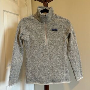 Patagonia W's Better Sweater 1/4-Zip - Size XS - Pelican